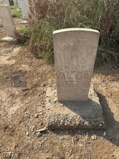 BAGHDAD (NORTH GATE) WAR CEMETERY - CORNISH, W T